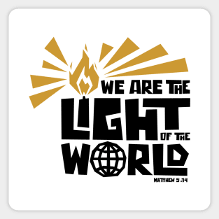 We are the light of the world Sticker